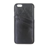 iPhone 6/6S Case Card compartment Outside Black