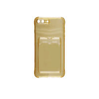 iPhone 7 Plus/iPhone 8 Plus Case Card Holder Shockproof Yellow