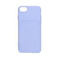 iPhone 7/8/SE Case Card Holder Purple