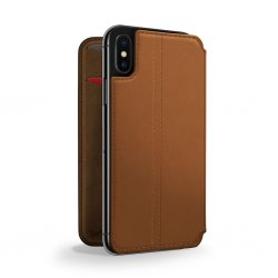 iPhone Xs Max Cover SurfacePad Cognac