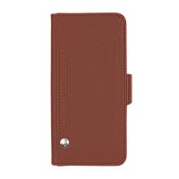 iPhone Xs Max Cover Foldable Card Slot Brown