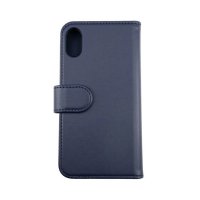 iPhone X/iPhone Xs Cover Detachable Wallet Case Blue