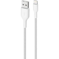 Cable Ultra Strong Fabric Cable USB-A/Lightning 1.2m White