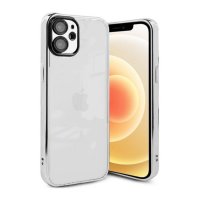 iPhone 11 Case Glitter Transparent Shockproof Silver