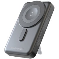 MagSafe-powerbank with built-in cables 10 000 mAh 20W
