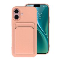 iPhone 16 Case Card Holder Pink