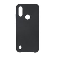Motorola Moto E6s Case Silicone Black