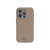 iPhone 15 Pro Case Napa MagSafe Woodsmoke Brown