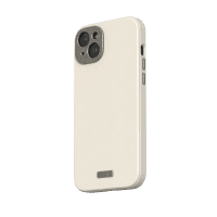 iPhone 15 Plus Case Napa MagSafe Eggnog White