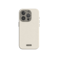 iPhone 15 Pro Case Napa MagSafe Eggnog White