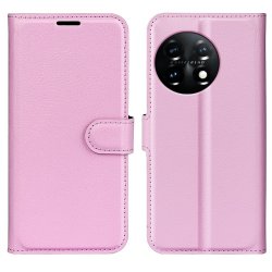 OnePlus 11 Cover Litchi Pink