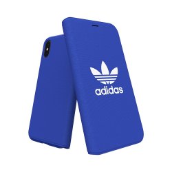 iPhone X/Xs Case OR Booklet Case ADICOLOR SS18 Blue