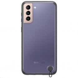 Original Galaxy S21 Plus Case Clear Protective Cover Black