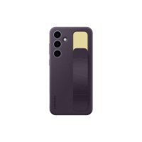 Original Galaxy S24 Plus Case Standing Grip Case Dark Violet