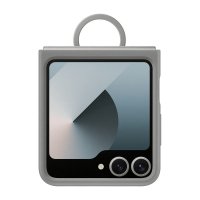 Original Galaxy Z Flip 6/Flip 7 FE Case Silicone Case Grey