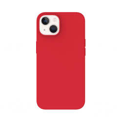 iPhone 14 Case TENC Silicone MagSafe Red