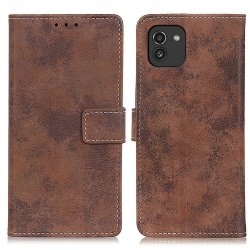 Samsung Galaxy A03 Cover Vintage Brown