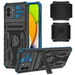 Samsung Galaxy A03 Case with Handgrip Blue