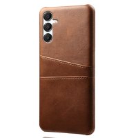 Samsung Galaxy A17 Case with two Card Slots Dark Brown