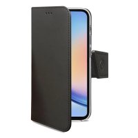 Samsung Galaxy A34 5G Cover Wally Wallet Case Black