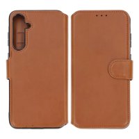Samsung Galaxy A35 Cover 4 Card slots Brown