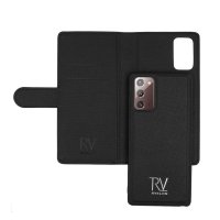 Samsung Galaxy Note 20 Cover Detachable Wallet Case Black