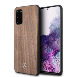 Samsung Galaxy S20 Plus Case Wood Line Brown
