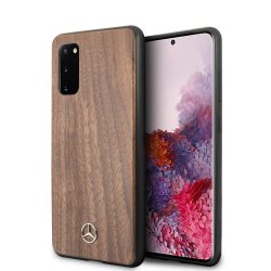 Samsung Galaxy S20 Case Wood Line Brown