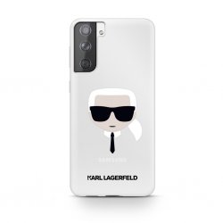Samsung Galaxy S21 Plus Case Iconic Karl Transparent