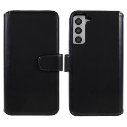 Samsung Galaxy S22 Cover MagLeather Raven Black