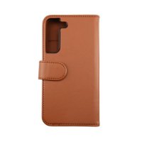 Samsung Galaxy S22 Cover Detachable Wallet Case Brown