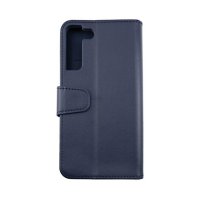 Samsung Galaxy S22 Cover Foldable Card Slot Blue