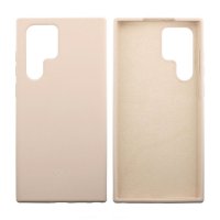 Samsung Galaxy S22 Ultra Case Silicone Beige