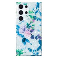 Samsung Galaxy S22 Ultra Case Marble Pattern Roses