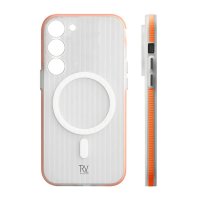 Samsung Galaxy S23 Case Corrugated MagSafe Orange