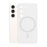 Samsung Galaxy S23 Case Corrugated MagSafe Transparent