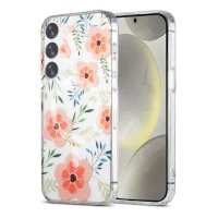 Samsung Galaxy S23 Case Floral pattern MagSafe Pink