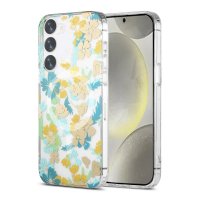 Samsung Galaxy S23 Case Floral pattern MagSafe Turqoise