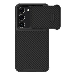 Samsung Galaxy S23 Plus Case Synthetic Fiber Black