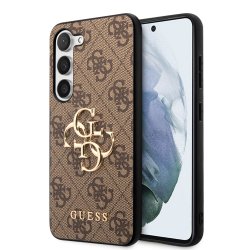 Samsung Galaxy S23 Case 4G Logo Brown