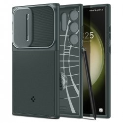 Samsung Galaxy S23 Ultra Case Optik Armor Abyss Green