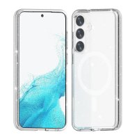 Samsung Galaxy S24 Case Glitter MagSafe Transparent