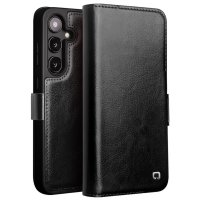 Samsung Galaxy S24 Plus Cover Genuine Leather Black