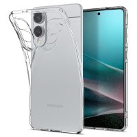 Samsung Galaxy S25 Edge Case Liquid Crystal Transparent