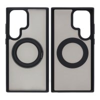 Samsung Galaxy S25 Ultra Case Rotatable Stand Black
