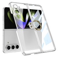 Samsung Galaxy Z Fold 5 Case Finger Ring Transparent