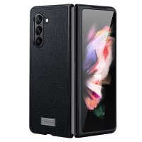 Samsung Galaxy Z Fold 5 Case Litchi Black