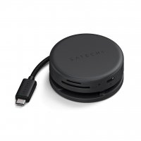 OntheGo 7-in-1 Multiport Adapter Space Black