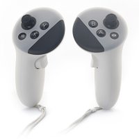 Meta Quest 3 VR Kontroller Silikonskal och Tumgrepp