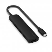 6-in-1 USB-C Slim Multiport Adapter Black